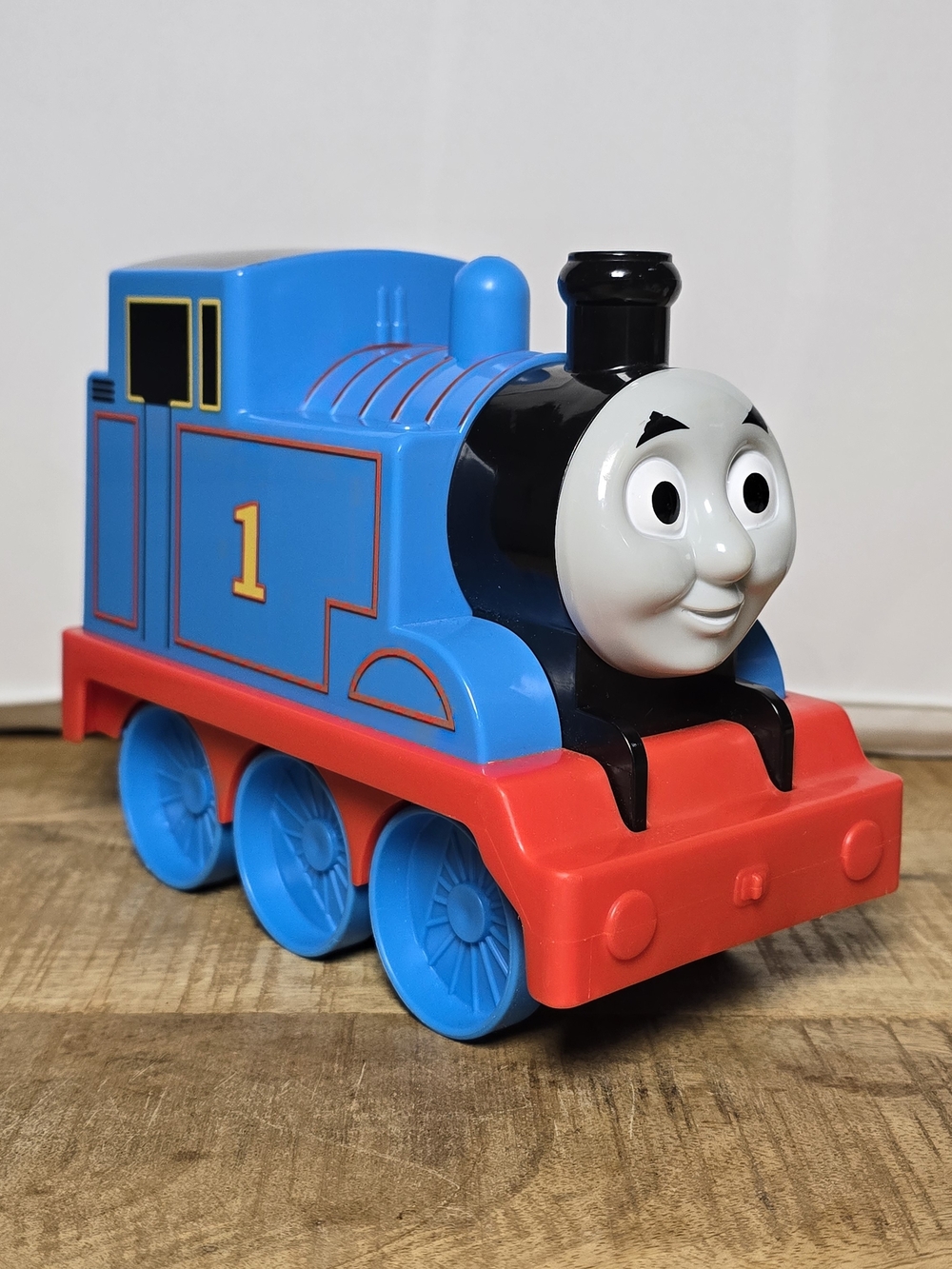 Thomas & Friends Blue and Red Number 1 Engine Toy Push Toy With Whistle Sound